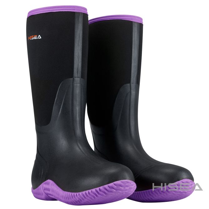 HISEA AquaX Ladies Rubber Rain Boots Review