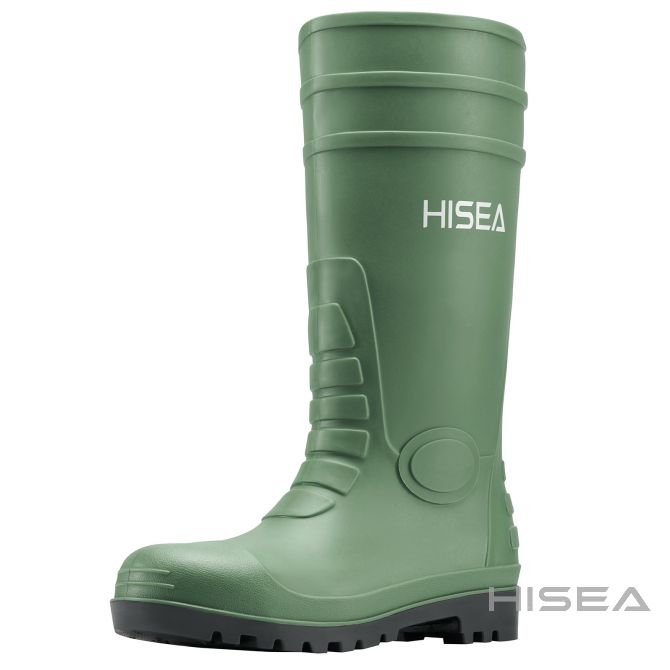 HISEA Steel Toe Boots for Men