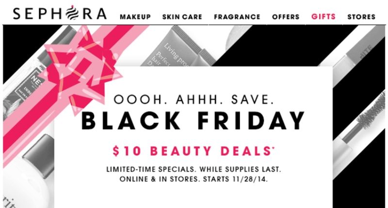 Sephora Black Friday
